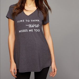 Casual maternity t-shirt (A Pea in the Pod)